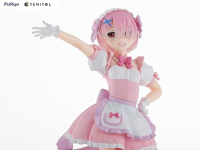 Re:Zero -Starting Life in Another World- Yumekawa Maid Ram Tenitol Figure thumbnail 3
