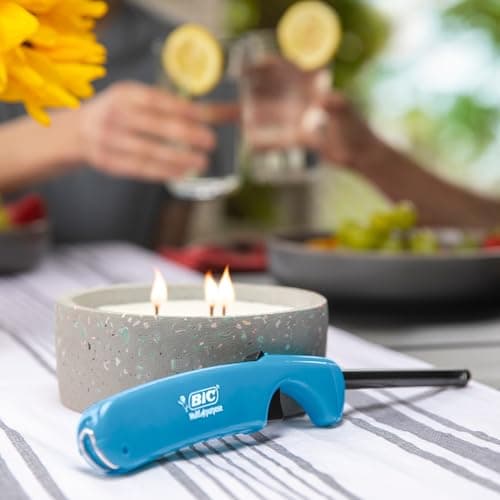 BIC Multi-purpose Lighters, Long Metal Wand for Grills and Fireplaces, Classic Collection, 4-Pack (Colors May Vary) thumbnail 3