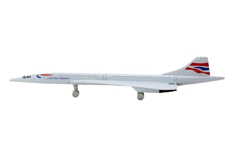 Daron British Airways Concorde Single Plane Toy , White Small thumbnail 7