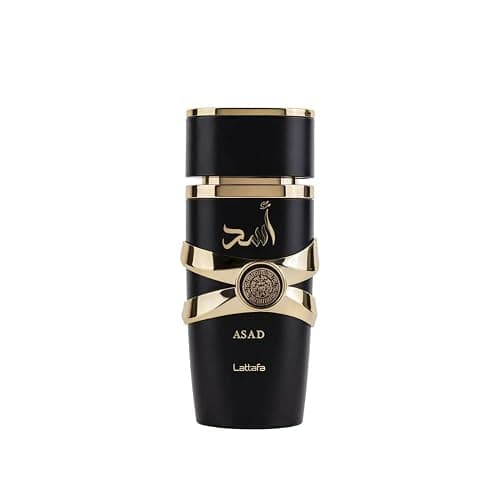Lattafa Perfumes Asad for Unisex Eau de Parfum Spray, 3.4 Ounce - Image 1