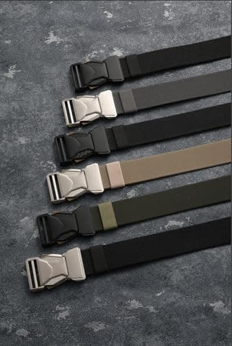 CHAOREN Stretch Tactical Belt Men - 1.5" Nylon Work Belt for Military EDC - Quick Release for Utility EMT Hiking thumbnail 7