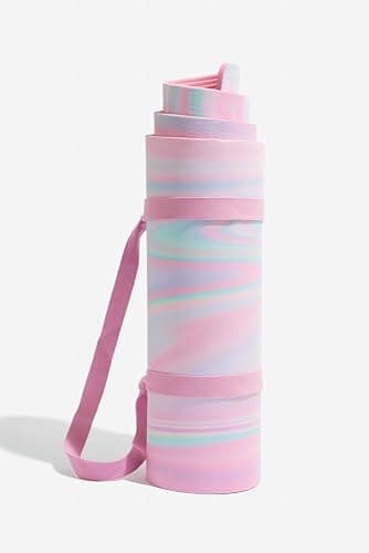 POPFLEX CloudCushion Hot Yoga Mat Non Slip - Extra Thick, Ultra Absorbent Non Slip Yoga Mat for Women - Large Exercise Mat for Yoga, Pilates, Stretching, Floor & Fitness Workouts - Includes Carry thumbnail 4