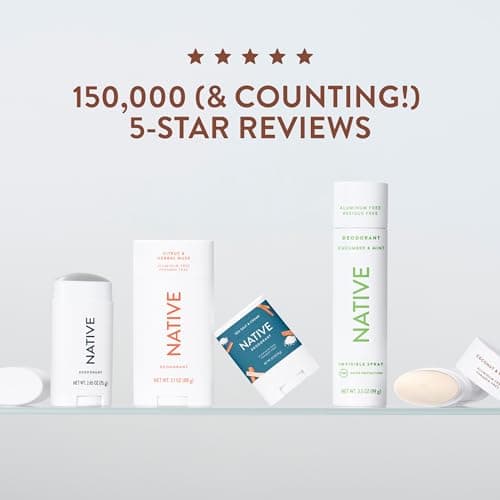 Native Deodorant Contains Naturally Derived Ingredients, 72 Hour Odor Control, Deodorant for Women and Men, Aluminum Free, Coconut & Vanilla 2.65oz thumbnail 8