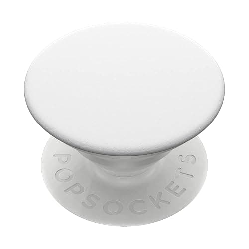 PopSockets: Phone Grip with Expanding Kickstand, Pop Socket for Phone - White - Image 1