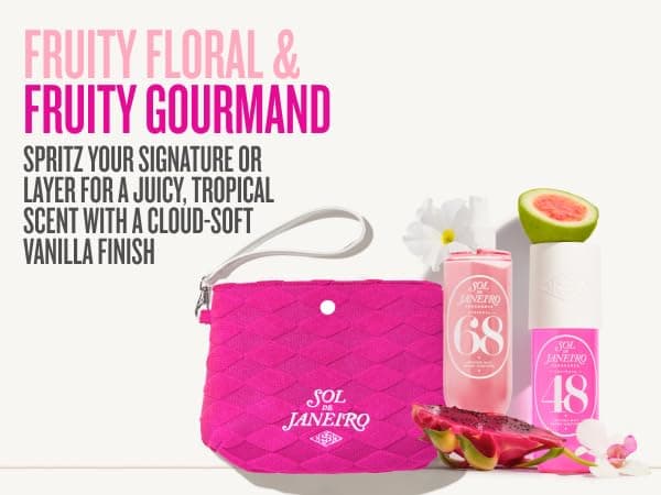 Sol de Janeiro Giftable Set | Two Travel Size Hair & Body Fragrance Mist with Pink Pouch | Cheirosa 68 & Cheirosa 48, 3 fl oz ea | Amazon Exclusive | $72 Value thumbnail 9