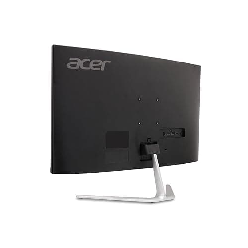 Acer 27" WQHD 2560 x 1440 1500R Curved PC Gaming Monitor | AMD FreeSync Premium | Up to 170Hz Refresh | 1ms VRB | VESA Mount | HDR10 | 1 x Display Port 1.2 & 2 x HDMI 2.0 | EDA270U Pbmiipx | Silver - 27-inch - WQHD thumbnail 14
