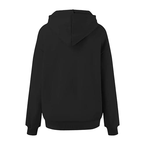 Hoodies for Women Teen Girls 2025 Fall Outfits Trendy Plain Hoodie Plus Size Oversized Sweatshirt Cute Aesthetic Clothes thumbnail 5