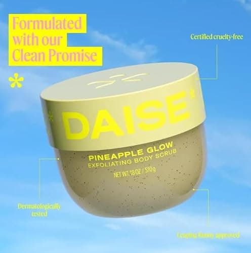 DAISE Pineapple Exfoliating Body Scrub, 18oz (Pack of 1) thumbnail 2