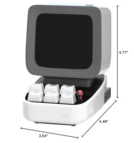 Divoom Ditoo Pro Retro Pixel Art Game Bluetooth Speaker with 16X16 LED App Controlled Front Screen (White) thumbnail 11