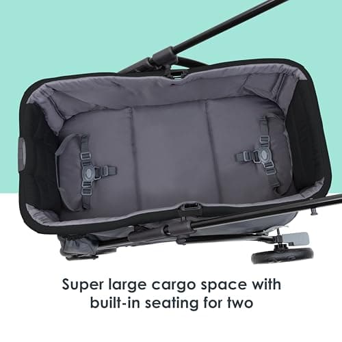 Baby Trend Tour™ LTE 2-in-1 Stroller Wagon, Gravity Black thumbnail 11
