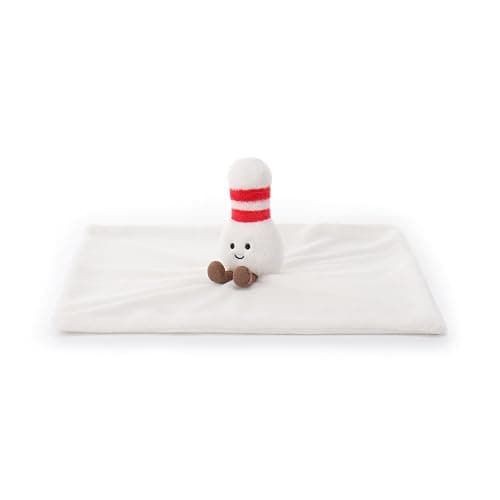 Apricot Lamb Bowling Soft Loveys for Babies, Security Blanket for Baby Boy and Girl, 14x14 Inches for Infant and Toddlers thumbnail 5