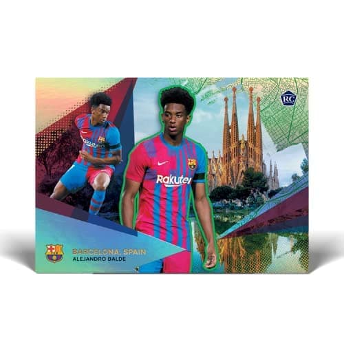 Topps FC Barcelona Official Team Set, Football Cards 2021/22 thumbnail 9