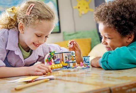 LEGO Friends Aliya's Room 41740, Mini Sleepover Party Bedroom Playset, Collectible Toy for Girls and Boys, with Paisley and Puppy Figure, Small Gift Idea thumbnail 2