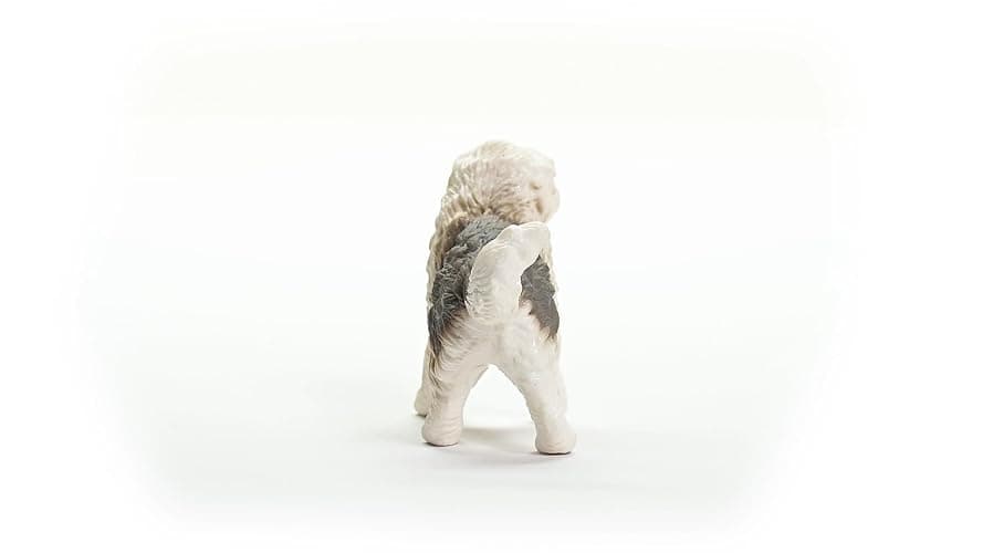 Schleich Farm World - Farm Animal Toy Old English Sheepdog Dog Figurine - Kids Ages 3+ thumbnail 5