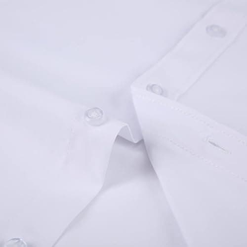 Long Sleeve Dress Shirts for Men - Regular-Fit Casual Button-Down Shirt with Pockets thumbnail 7