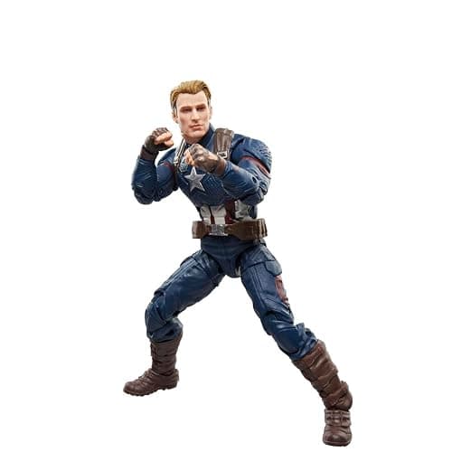 AVENGERS Marvel Legends Series Captain America, Endgame Collectible 6 Inch Action Figure thumbnail 4