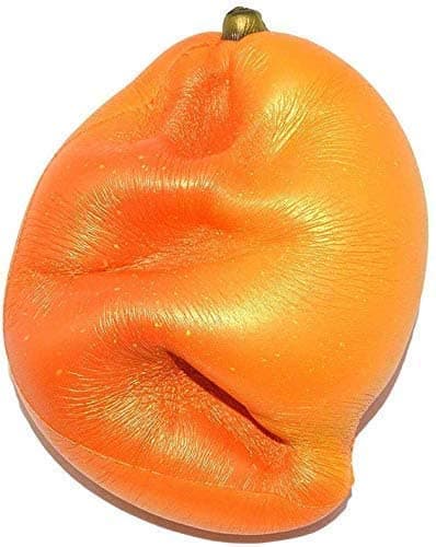 Areedy Squishy Gold Mango Colossal Slow Rising Scented Fruit Squishies thumbnail 4