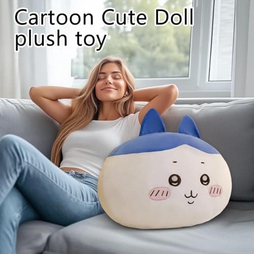 11.8 Inch Chikawa Plush,Cartoon Plush Stuffed Figure for Gift Usagi Stuffed Throw Pillows for Fans Home Decor thumbnail 4