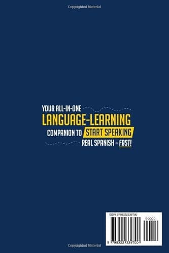 Learn Spanish Fast for Adult Beginners: 5-in-1 Workbook: Master Intermediate Spanish: 15-Minute Daily Lessons with Simple Exercises & Short Stories, and Essential Vocabulary (Easy Spanish) thumbnail 2