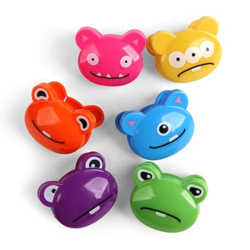 Kikkerland Monsters Bag Clips, Set of 6 thumbnail 2