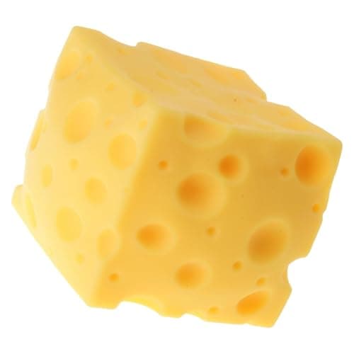 Squishy Fidget Toy Giant Cheese Squeezable Stress Relief Sensory Toys for Adults, Cute Party Favors, 3.94x3.94x3.54'' thumbnail 8