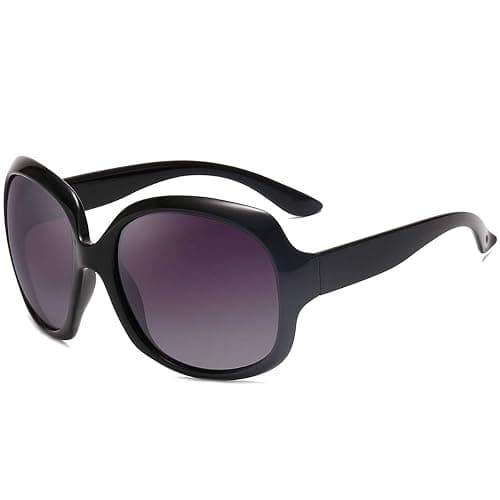 Dollger Oversized Polarized Sunglasses for Women Retro Classic Shades Large Frame Ladies Sunglasses - Image 1