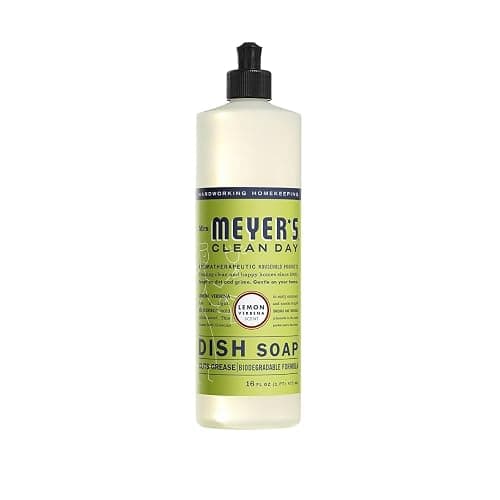 Mrs. MEYER'S Clean Day, Room Freshener, Hand Soap, Dish Soap, Multi-Surface Cleaner & Toilet Cleaner, Lemon Verbena, Variety Pack thumbnail 5