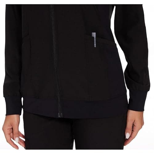 COZYFIT Scrub Jackets for Woman, Zip Front Nurse Jacket, 4-Way Stretch Fabric thumbnail 6