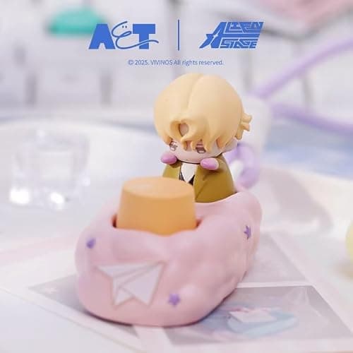 KILA MILA Anime Alien Stage Series Figure Blind Box, Officially Licensed Cute Mechanical Keycaps Mystery Box PVC Figure Collection Gifts (Random 1pcs) thumbnail 8