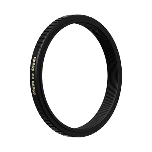 PolarPro - Fuji X100 Series Filter Adapter - Black - Compatible with X100VI, X100V, X70, 49mm thumbnail 2