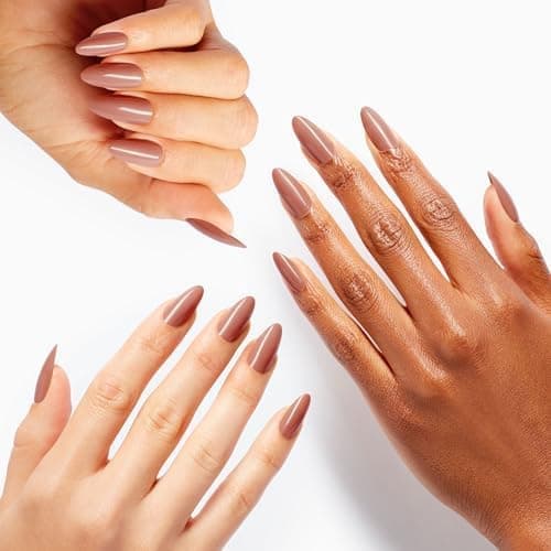 OPI xPRESS/ON Press on Nails | Long Almond Shape Nail Art | 30 Count With Glue | Instant Gel-Like Salon Manicure | Long Lasting, Reusable, Non-damaging - El Mat-Adoring You thumbnail 3