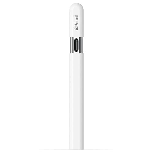 Apple Pencil (USB-C) : Précision au Pixel près, sensibilité à l’Inclinaison et à la Pression et Faible Latence de Pointe pour la Prise de Notes, Le Dessin et la Signature de Documents thumbnail 2