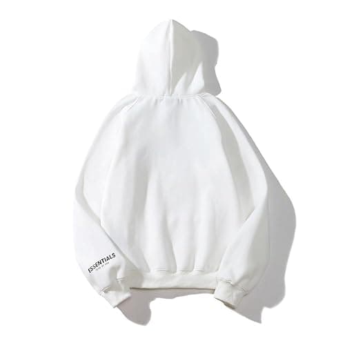 WuKwanHo Unisex Heavyweight Pullover Hoodie, Oversized Streetwear Sweatshirt with Signature Black Lettering for Men and Women thumbnail 2