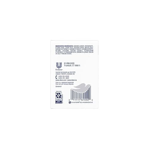 Dove Beauty Bar Soap Sensitive, 24 Bars for Sensitive Skin, Fragrance Free and Hypoallergenic 3.75 oz thumbnail 2