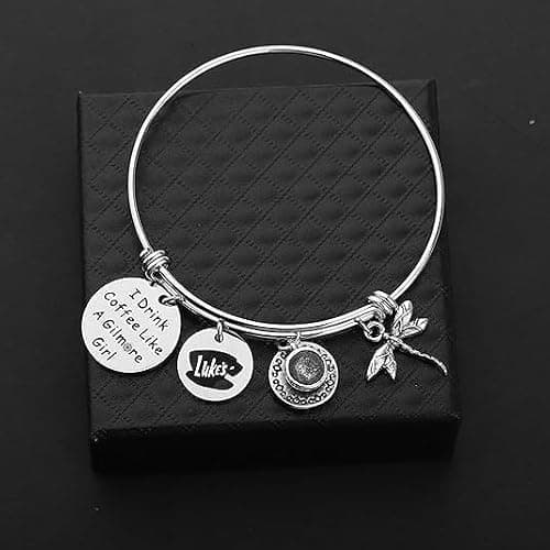 TIIMG Fans Gift I Drink Coffee Gift Coffee Lover Best Friend bracelet (gil-mo bracelet) thumbnail 4