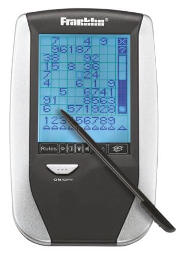 Franklin BRN-340 Brain Partner Premium Sudoku Wordoku Crossword Hangman and More! - Image 1