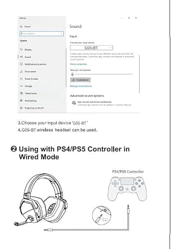 NUBWO Wireless Gaming Headset with Mic for Ps5 Ps4 PC, Zero Interference, 100-Hour Battery All-Day Play, 23ms Sync​ for Fortnite & Call of Duty/FPS Gamers, Triple Mode All Devices Compatible - Purple thumbnail 12