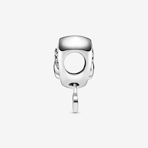 PANDORA Sparkling Paw Print & Heart Charm - Compatible with PANDORA Moments - Jewelry for Women - Gift for Her - Made with Sterling Silver & Cubic Zirconia - With Gift Box thumbnail 6