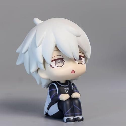 Puruuige 2PCS Bachira Meguru+Nagi Seishiro Figure Anime Look Up Figurine 3.9'' PVC Bachira Meguru Action Figure Model Cake Topper Collectible Statue thumbnail 4