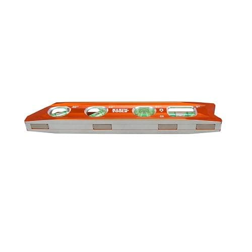 Klein Tools 935RB Torpedo Level, 8-Inch Billet Magnetic Level, 0/30/45/90 Degree Vials, V-Groove, Tapered Nose, High-Visibility Vial and Body thumbnail 12
