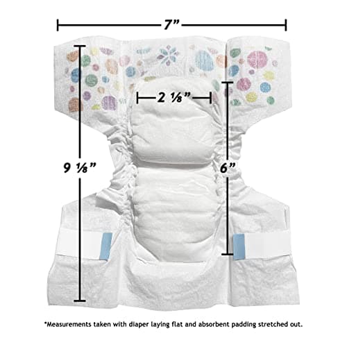 Pail Buddies Baby Doll Diapers Refill Value Pack | Compatible with Baby Alive Dolls 10–14 Inch That Drink & Wet / Poop | Secure Tabs, Absorbent & Kid-Friendly | Doll Accessories | 32 Count thumbnail 4