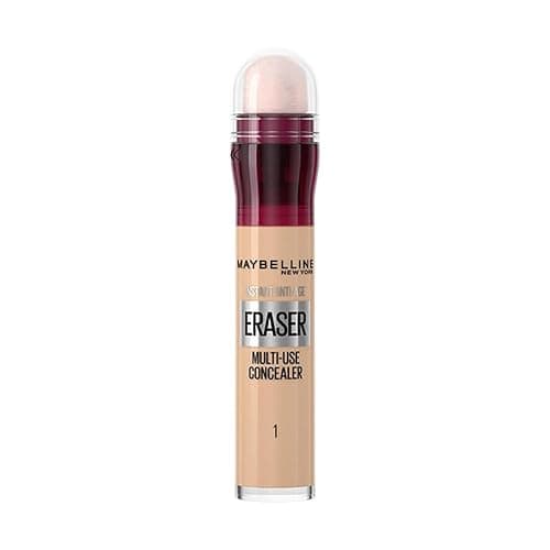 Maybelline New York Concealer, Instant Anti-Ageing Eraser, 01 Beige Pink, 6.8 ml - Image 1