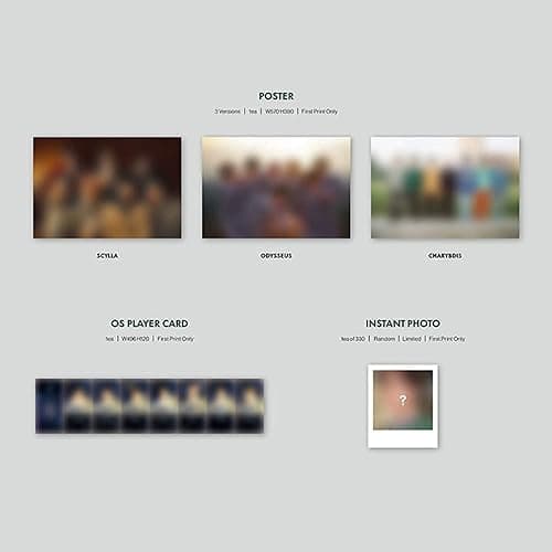 Enhypen – Dimensions: Dilemma Album + Pre-Order Benefit + Folded Poster + Extra Photocards Set (ODYSUS ver.) - Odysseus Ver. thumbnail 5