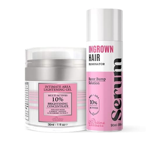 Shop Intimate Skin Lightening Gel for Body and Bikini Area & Ingrown Hair Eliminator Serum Provides the Most Effective Combination For Fading Dark Spots & Removing Ingrown Hairs | TrueGether - Image 1