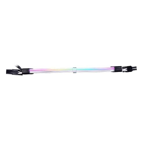 Lian Li Strimer Plus V2 24 Pin (PW24-PV2) - Addressable RGB Power Extension Cable (Strimer L-Connect 3.0 Controller Included) - for Motherboard Connector, PW24-PV2 Black thumbnail 6