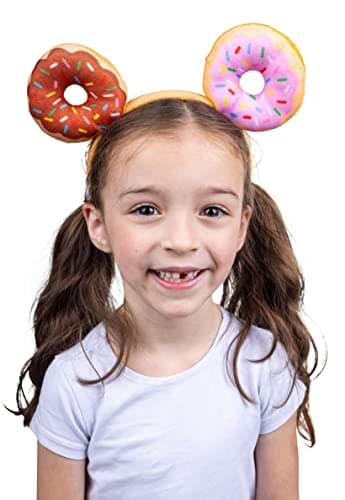 Dress Up America Donut Headband - The Perfect Donut Party Supplies Or Doughnut Costume Accessories thumbnail 3