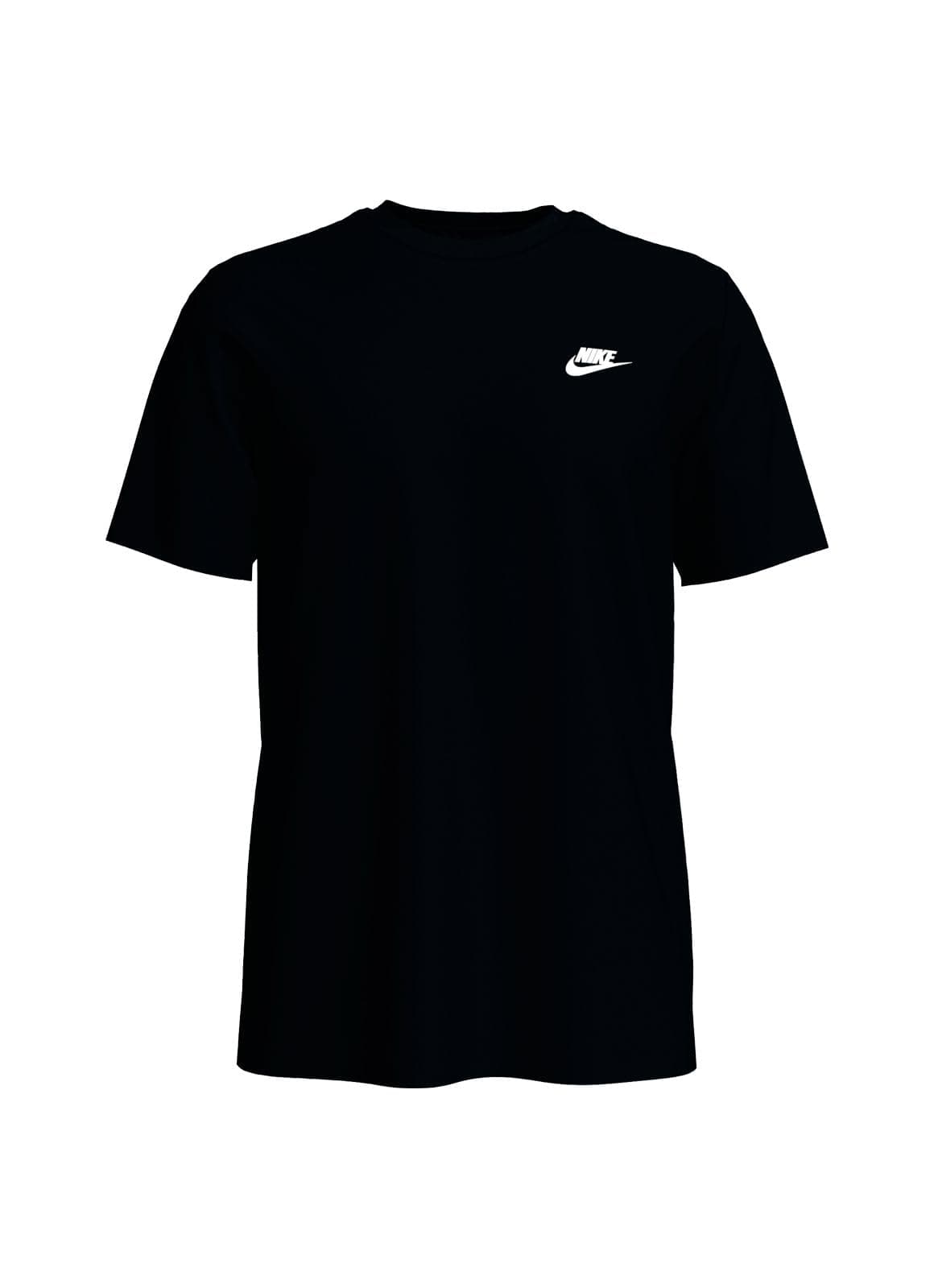 NIKE Manga curta - GG - Black/White thumbnail 4