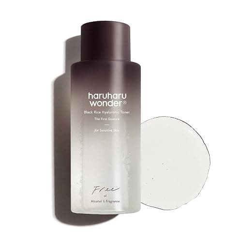 HARUHARU Wonder Black Riso Toner ialuronico per pelli sensibili 5.1 fl.oz / 150ml | Senza alcool, senza profumo | Vegan, Crurelty Free, EWG-Green - Image 1