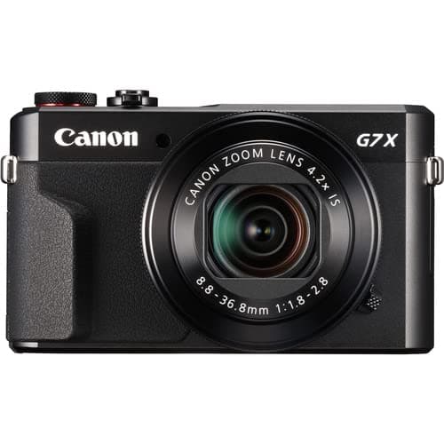 Canon PowerShot G7 X Mark II Digital Camera (1066C001), 64GB Memory Card, Card Reader, Soft Bag, Flex Tripod, Hand Strap, Memory Wallet, Cleaning Kit (International Model) (Renewed) thumbnail 7