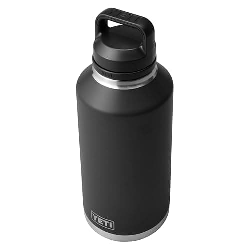 YETI Rambler 64 oz Bottle, Vacuum Insulated, Leakproof, Stainless Steel with Chug Cap, Black thumbnail 4